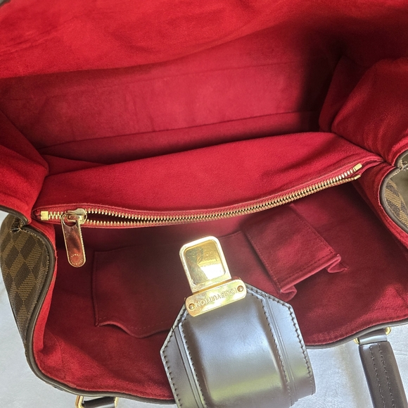 Louis Vuitton Ebene Damier Griet Satchel Bag - Picture 9 of 16